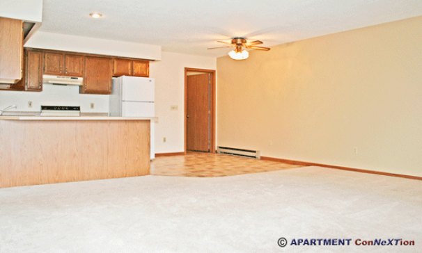 Open Concept Living Room (Entry View)