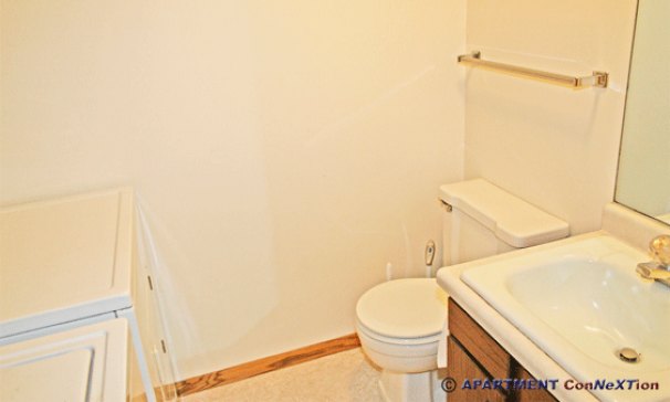 Half Bathroom & Laundry