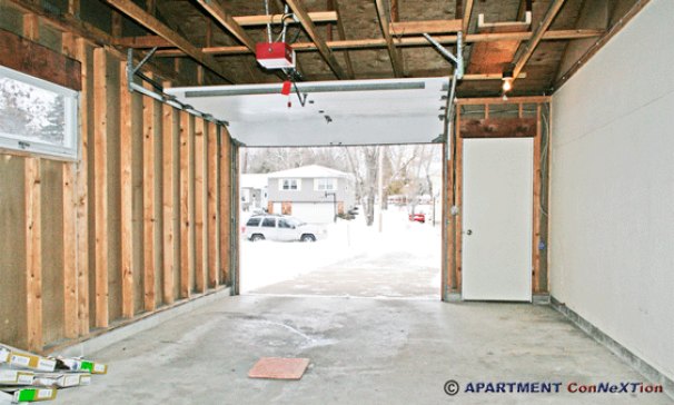 1-Car Garage with Remote Opener