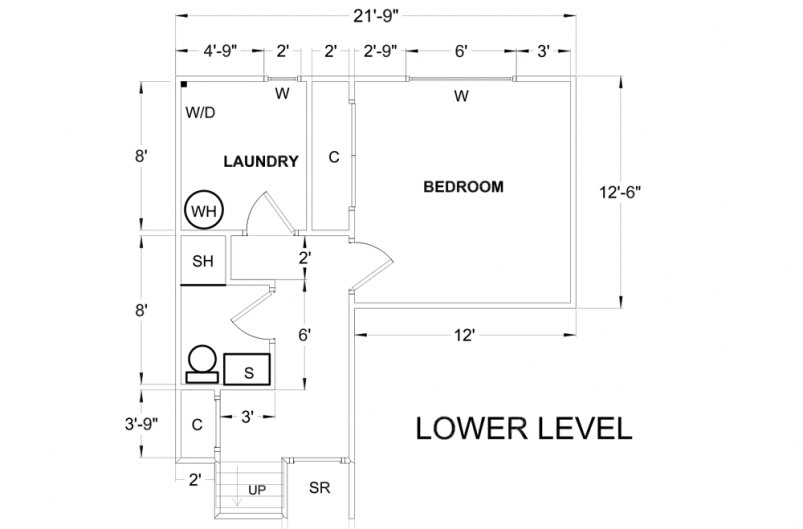 Lower Lever Floor Plan