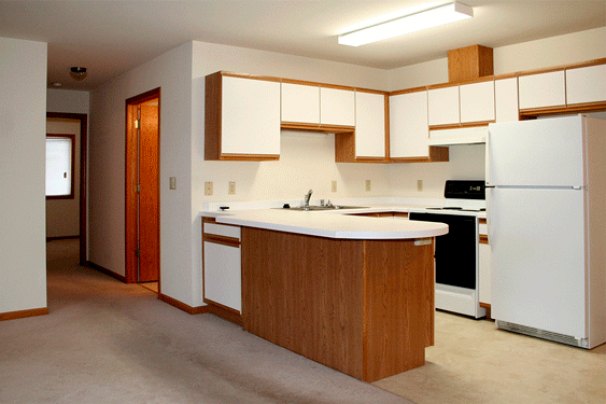 Kitchen from Living Room