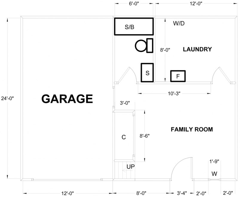 Floor Plan - Lower Level