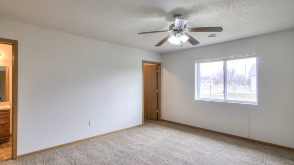 Bedroom 1 with Private Bath & Walk-In Closet
