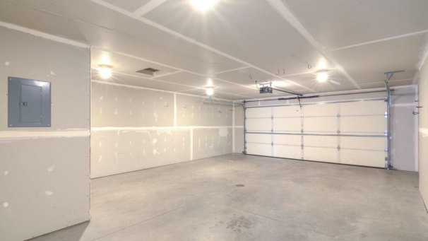 2-Car Attached Garage with Extra Storage