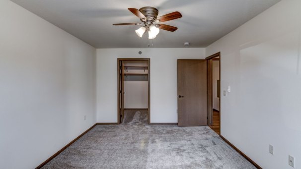 Bedroom 1 with Walk-In Closet
