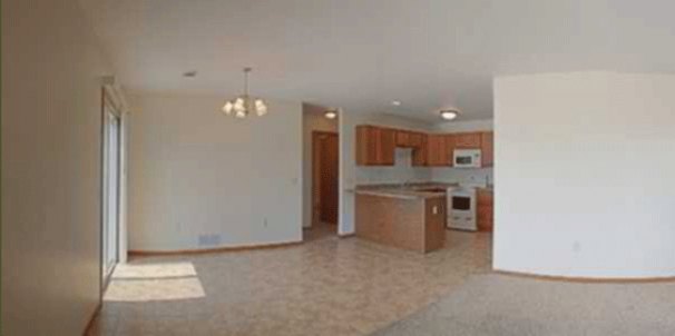 Living Room to Dining & Kitchen