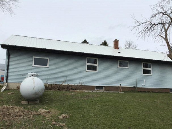 Back Yard View of House
