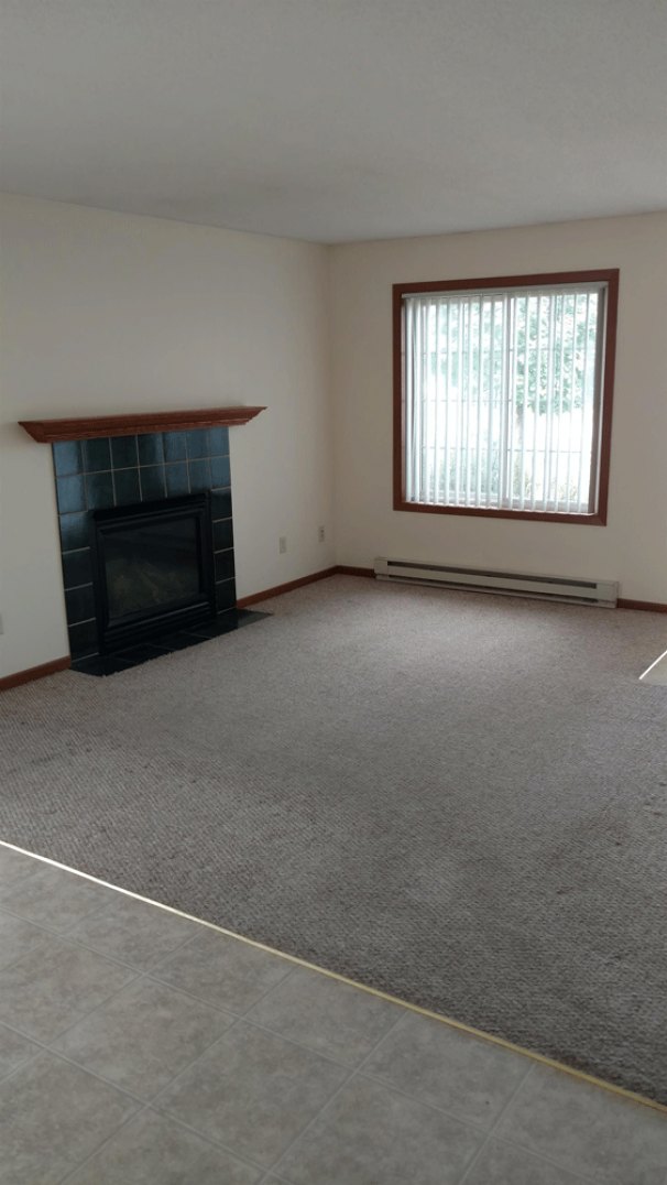 Living Room with Fireplace