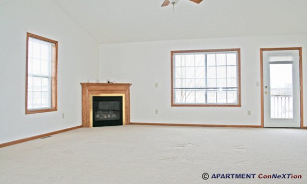 Living Room with Fireplace