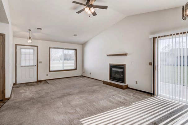 Living Room & Dining