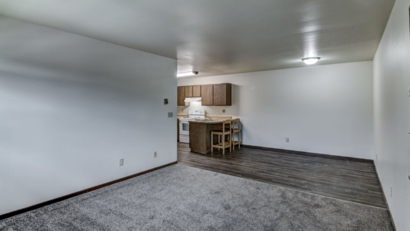 Living Room to Dining & Kitchen