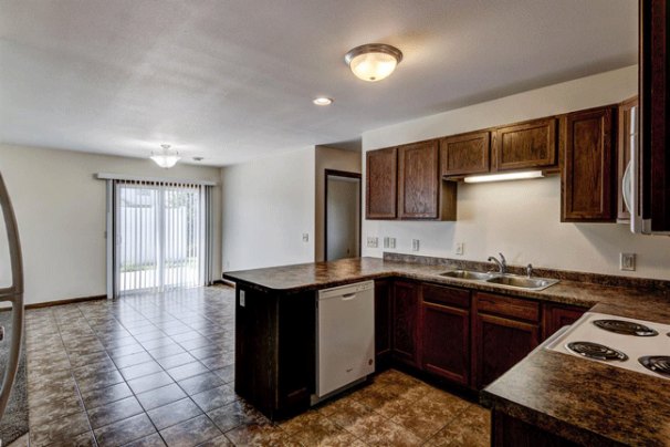 Kitchen to Dining and Deck