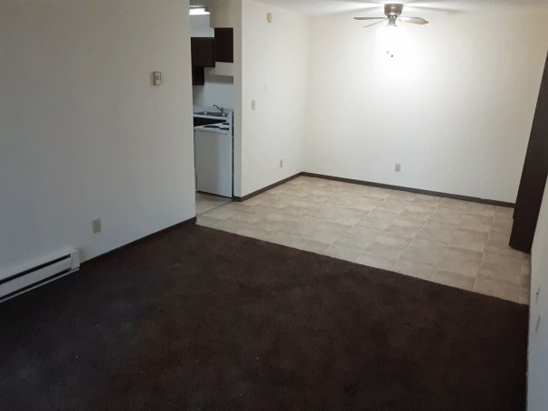 Living Room to Dining and Kitchen