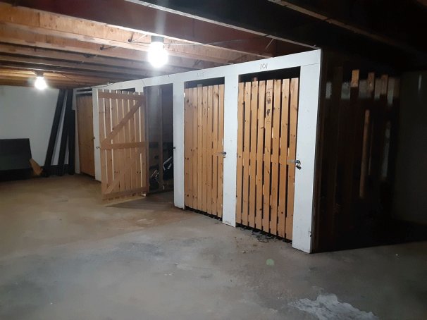 Basement Storage Lockers