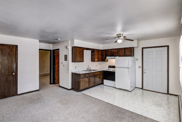Kitchen from Living Room
