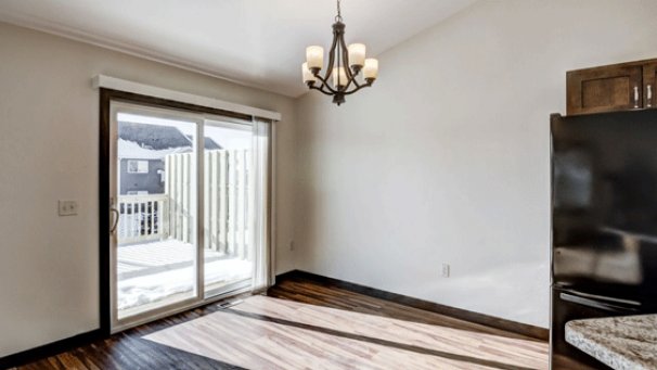 Dining Room with Deck Access