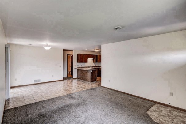 Living Room to Dining & Kitchen