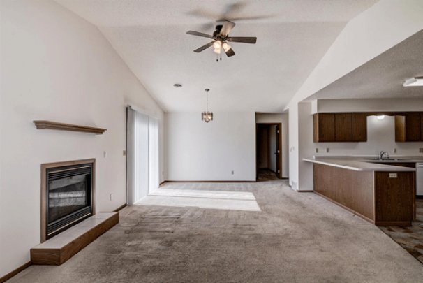 Living Room to Kitchen