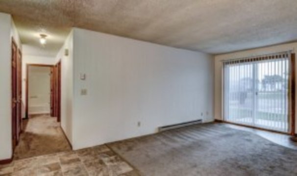 Hallway & Living Room from Dining
