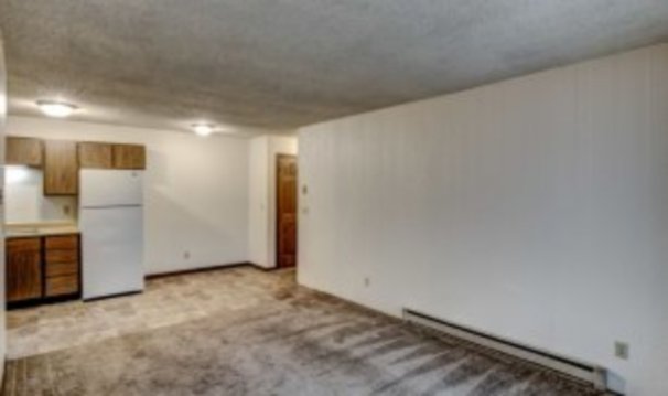 Kitchen & Dining from Living Room